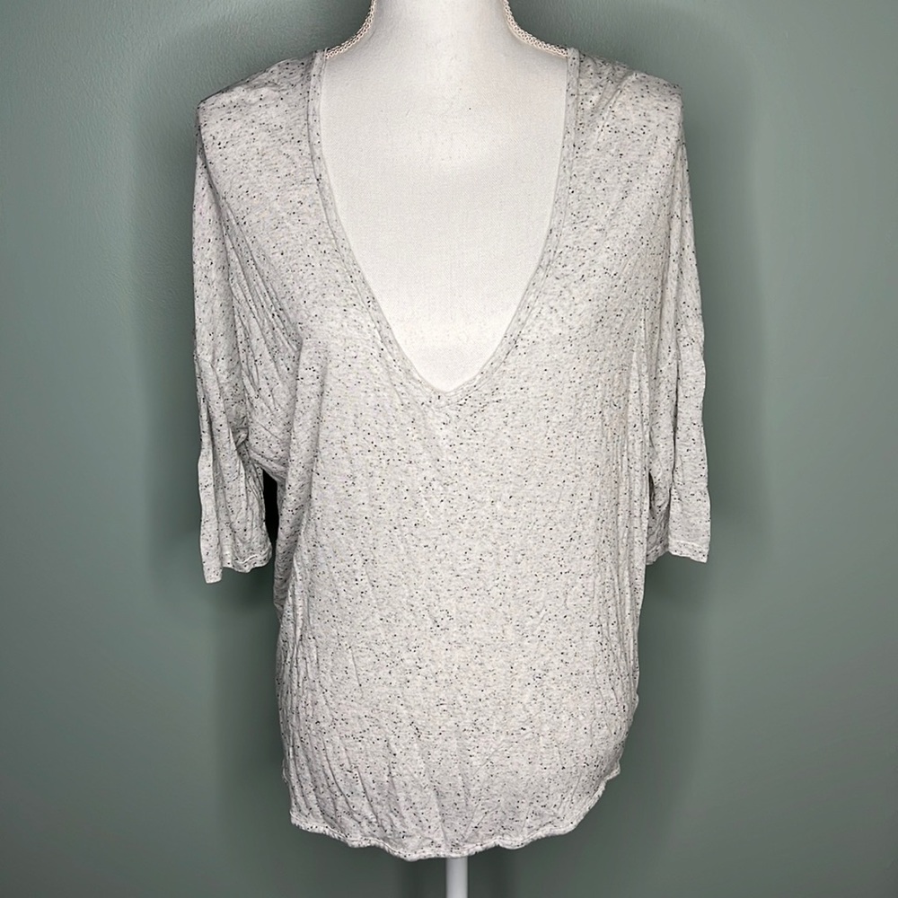 Express deep Vneck size Large